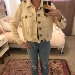 White Free People Jacket